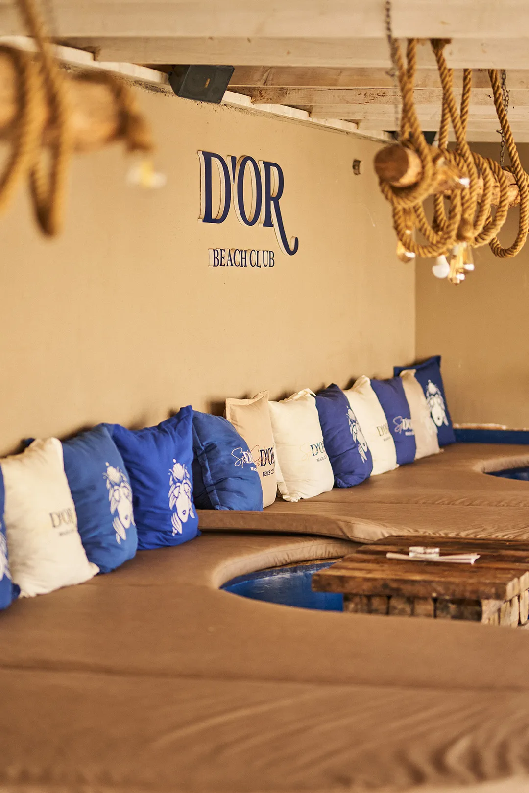 VIP Booth at D'Or Beach Club Funtana